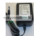 ANOMA ELECTRIC AEC-4112 AC ADAPTER 12VDC 400mA USED -(+) 2x5.5mm - Click Image to Close